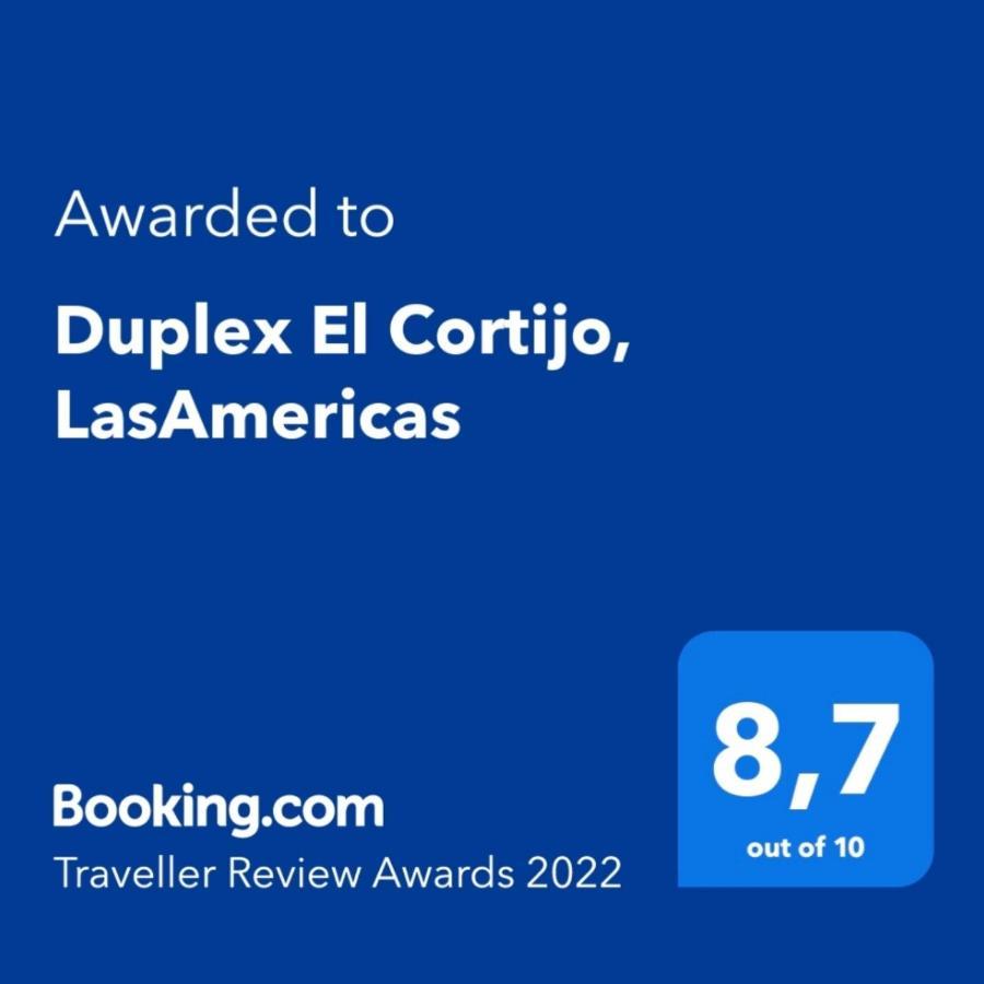 Duplex El Cortijo, Lasamericas 플라야데라스아메리카스 외부 사진